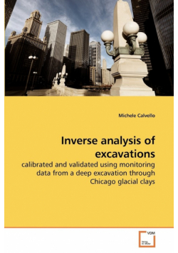 Inverse analysis of excavations