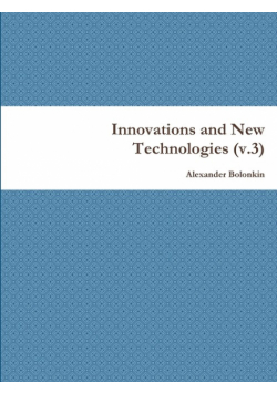 Innovations and New Technologies (v.3)
