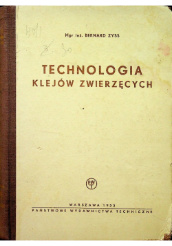 Technologia klejów zwierzęcych