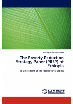 The Poverty Reduction Strategy Paper (PRSP) of Ethiopia