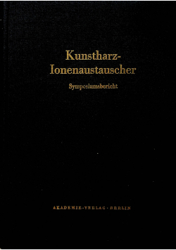 Kunstharz - Ionenaustauscher
