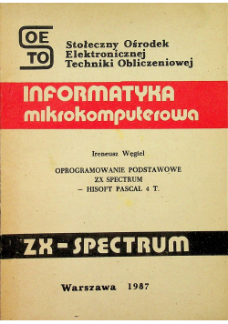 Oprogramowanie podstawowe zx spectrum