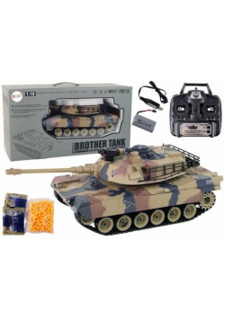 Czołg USA M1A2 R/C 1:18 piaskowy