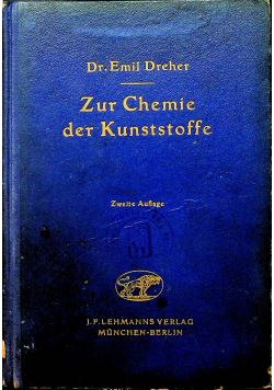 Zur chemie der kunstostoffe 1941 r.