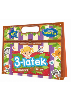 3-latek bawi się i uczy. Edukacyjna teczka dla trz