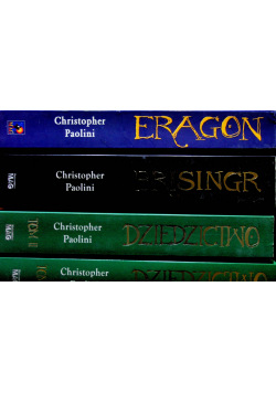 Dziedzictwo tom I i II /Brisingr /Eragon