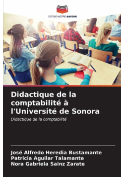 Didactique de la comptabilité à l'Université de Sonora