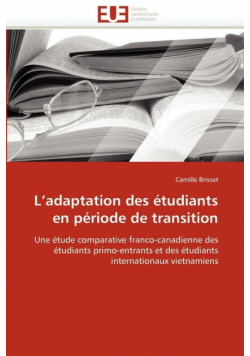 L adaptation des étudiants en période de transition