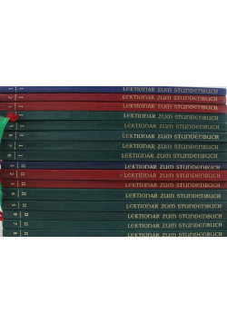 Lektionar zum Stundenbuch 16 tomów