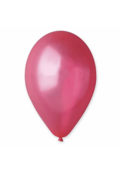 Balony metaliczne czerwony 25cm 100 szt.