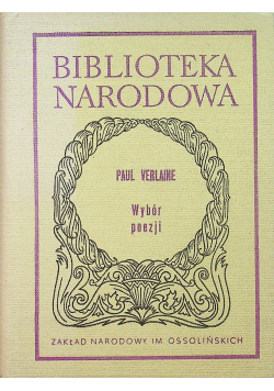 Verlaine Wybór poezji
