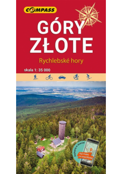 Mapa turystyczna - Góry Złote 1:35 000, w.2022