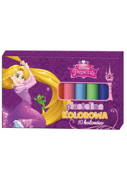 Plastelina 10 kolorów Princess