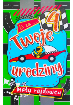 Karnet Urodziny 4 chłopiec 2K - 073