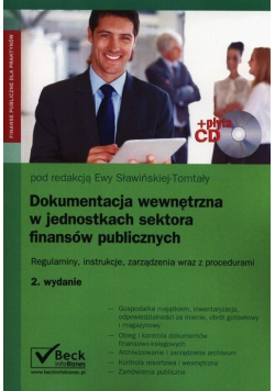 Dokumentacja wewnętrzna w jednoskach sektora finansów publicznych