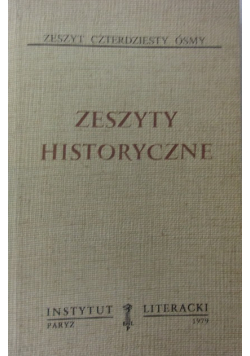 Zeszyty Historyczne, zeszyt 48