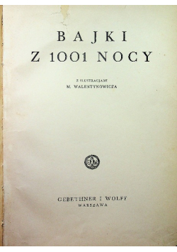 Bajki 1000 i jednej nocy