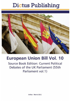 European Union Bill Vol. 10