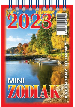 Kalendarz 2023 Biurowy Mini Zodiak TELEGRAPH