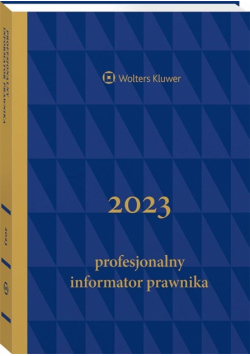 Profesjonalny Informator Prawnika 2023 B5 granat