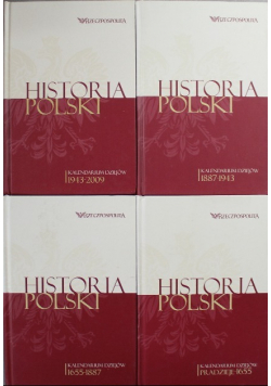 Historia Polski Kalendarium dziejów 4 tomy
