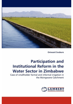 Participation and Institutional Reform in the Water Sector in Zimbabwe