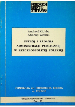 Ustrój zadania administracji Publicznej w Rzeczypospolitej Polskiej