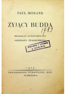 Żyjący Budda 1929 r.