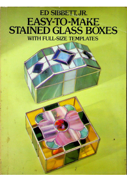 Easy to make stained glass boxes