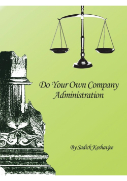 Do Your Own Company Administration