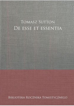 De esse et essentia