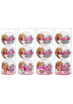 LOL Surprise Glitter 3-pack Doll Asst (4szt)