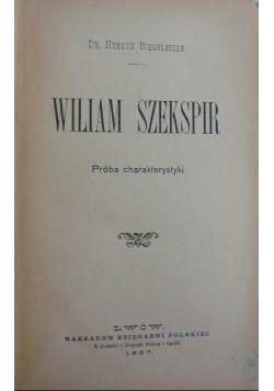 William Szekspir 1897 r