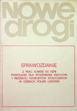 Nowe drogi Sprawozdanie