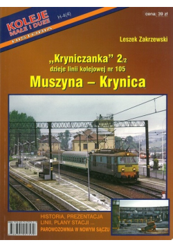 Kryniczanka 2/2 dzieje lini kolejowej nr 105 / 12