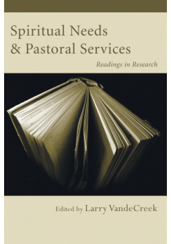 Spiritual Needs & Pastoral Services