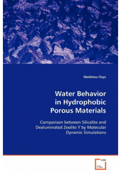 Water Behavior in Hydrophobic Porous Materials