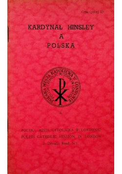 Kardynał Hinsley a Polska 1943 r.