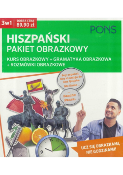 Hiszpański pakiet obrazkowy 3w1