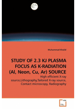 Study Of 2.3 Kj Plasma Focus As K-Radiation (Al, Neon, Cu, Ar) Source