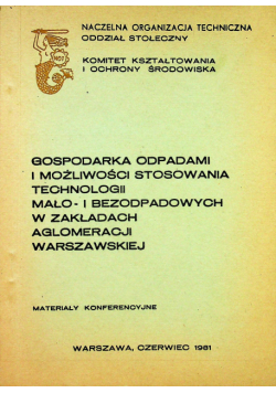 Gospodarka odpadami i możliwości technologii