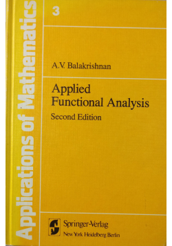 Applied Functional Analysis