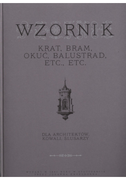 Wzornik krat bram okuć balustrad