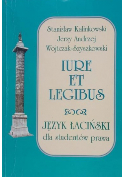 Iure et legibus Język łaciński dla studentów prawa