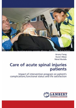 Care of acute spinal injuries patients