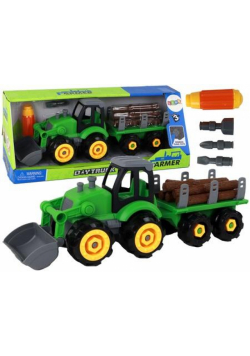 Traktor koparka do rozkręcania