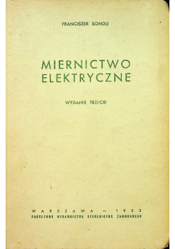 Miernictwo Elektryczne