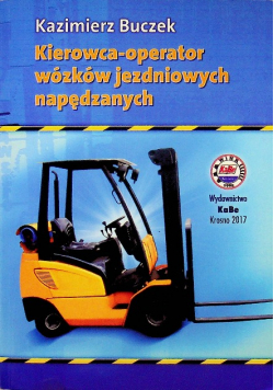 Kierowca operator wózków jezdniowych napędzanych