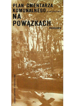 Plan cmentarza komunalnego na Powązkach