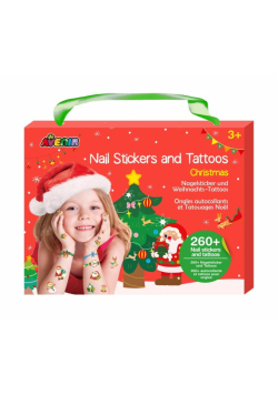 Naklejki na paznokcie i tatuaże - Christmas